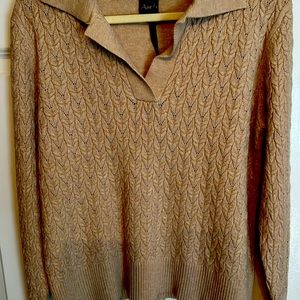 Beige Long sleeve sweater